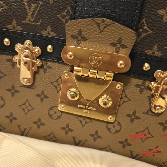 Louis Vuitton Trunk Clutch Brown Canvas Bag - Picture 9 of 16